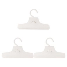 MINUNE 大型夾式褲架, 白色, 3個