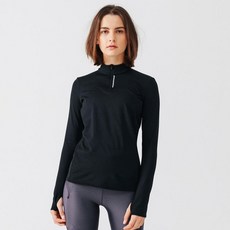 DECATHLON 迪卡儂 女款半拉鍊跑步長袖T恤 100 8394789