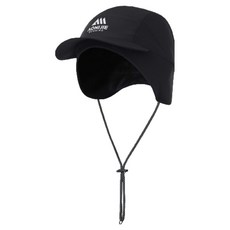 오니지 귀도리 방한 기모 등산 러닝 아웃도아 캡 모자, 블랙