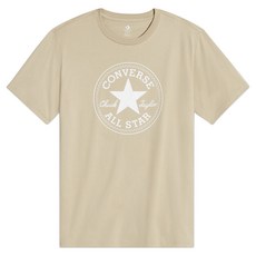 컨버스 남녀공용 척 패치 면 티셔츠 10025459-A36