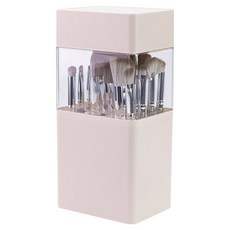 xenowin 梳妝台刷架收納盒粉色, 1個