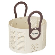 Happy Goods 收納家用折疊洗衣籃, 奶油咖啡