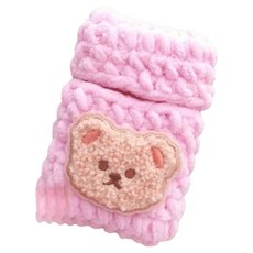 해피굿즈 뽀송뽀송 담배 케이스, 핑크색, 1개