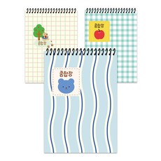 fullcolors 大容量50張綜合筆記本, 隨機出貨, 3個