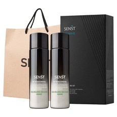 SENST CICA 舒緩乳液 男士專用 200ml x 2入+禮盒+提袋, 1套