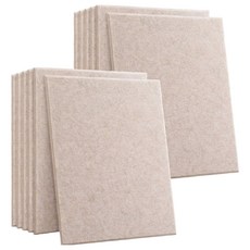 Onyeri 簡易黏貼加厚隔音板 30 x 30 cm, 米色, 12個