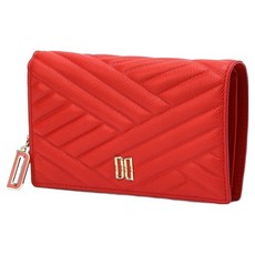 DAKS 女用 Carlisle 壓紋牛皮 金色 DD 中夾 DCWA6E260R2