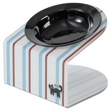 REDPUPPY 寵物奧黛麗餐具組, 黑色, 1套