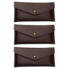 KHOKURI 商品券 零用錢 現金 零用錢信封 5W0934, 咖啡色, 3個