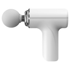 에코마음 무선 미니 전동 마사지건 + 헤드 4종 세트, 화이트(마사지건), Fascialgun1