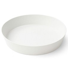 데이지안 무광 플라스틱 화분받침, 오프화이트, 1개 오프화이트, 1개