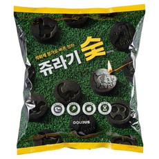꾸버스 캠핑 쥬라기 간편점화 바베큐숯, 1개, 600g