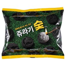 꾸버스 캠핑 쥬라기 간편점화 바베큐숯, 1개, 400g
