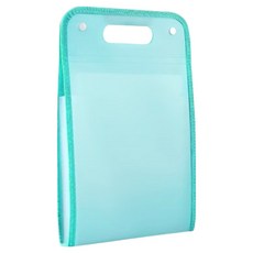 썸즈마인 손잡이 A4 아코디언파일, 그린, 1개