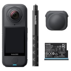 Insta360 運動攝影機 入門套裝, 黑色, X4 AIR
