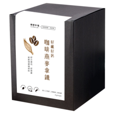 順便幸福 咖啡燕麥拿鐵隨身組, 榛果黑巧克濾掛 8g 6包+ 燕麥植物奶粉 30g 6包, 8g, 12個裝, 1套