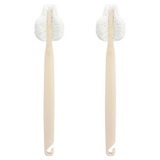 더마더 스펀지 젖꼭지솔, 크림, 2개