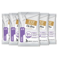 ANF 닥터프로 캣 처방식 사료 샘플, 40g, 5개, 신장