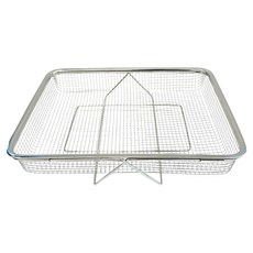 Priceless 304不鏽鋼水槽可調式碗盤瀝水架, 銀色, 1個, 1層