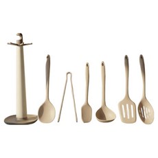 실리팟 프리미엄 실리콘 모던 조리도구 세트, 조리도구 6종, 모던베이지, 1개