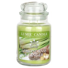 LUMIE CANDLE 蠟燭, 1個, 檸檬草與生薑, 570g