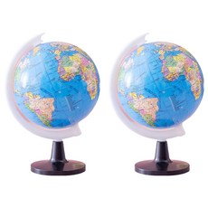 그린테일 회전 미니 지구본 10cm 2p, 타입 A