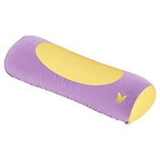 Smile Ggwebi 舒適頸椎保護枕, 黃紫色, 1個