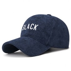 아티렐 BLACK 골덴 슬림 스포츠 야구 모자, 네이비, 1개