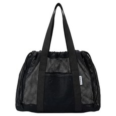 MaisonDeAya 全網眼防水內袋沐浴游泳包, 黑色