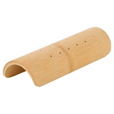 Smile Ggabi 涼爽按摩頸椎腰椎頸枕 竹製U型, 單一顏色