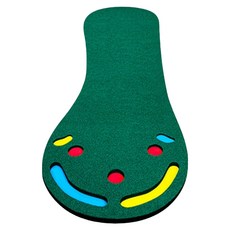 A&R 高爾夫坡度推桿練習墊/仿真果嶺, 絨面款, 1個