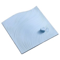 이고다 웨이브 화장실 하수구 덮개 사이즈 업그레이드형, 스카이 블루