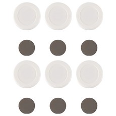 아케이바이 리모컨 자석홀더, 화이트, 6개