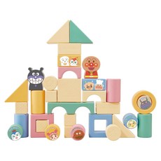 日本 PiNOCCHiO 天然純米積木 DX, ANPANMAN 麵包超人, 1套