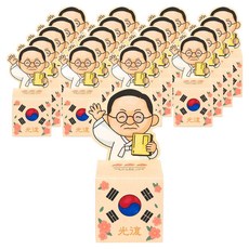 민화샵 종이 독립운동가 저금통 만들기, 김구, 20개