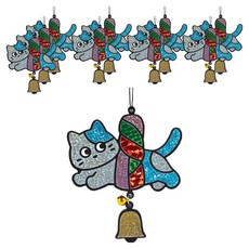 minhwashop EVA 避邪門鈴製作, 10個, 貓