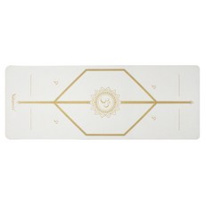 Valansis Asa Pro 瑜珈墊, 白色, 1個