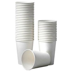 Coffee Seven 高品質素色紙杯 240ml, 1個, 200入