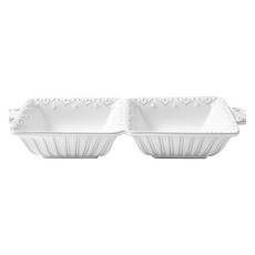 維多利亞 方形分隔碗 36.5cm 256VITBIA, 白色, 1個