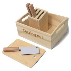 kienvy 扮家家酒刀砧板5件組, 多色, 1套