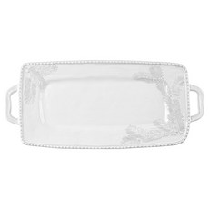 비토리아 크리스마스 사각 트레이 273VITBIA, 화이트, 1개