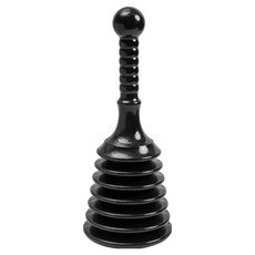 루센트 가정용 싱크대 세면대 배수구 뚫어뻥, 블랙