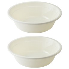 팬톤 CMYK 다용도 세수 대야, 화이트, 2개