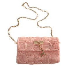 MaDaKkuMi 合作廠商 網格編織 網格針織 包包製作 DIY套組, 5 裸粉色, 1套