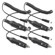 컴스 차량용 Coms 시가 전원 케이블 외경 5.5 12V 스프링 DP054 4p, 1개, 1구