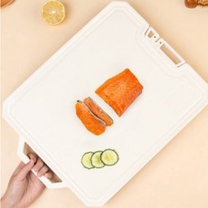 Bloom Home 多用途雙面不鏽鋼嬰兒副食品砧板, 米色, 1個