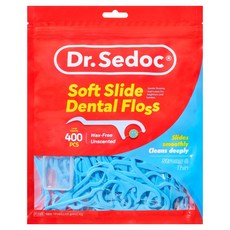 Dr.Sedoc 柔軟滑順牙線, 1個, 400入, 18mm