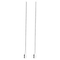 Yol 스테인레스 304 롱 머들러 티스푼 22cm, 실버, 2개