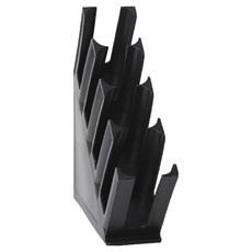 HICKIES 高級斜角4格快扣式紙杯糖漿機 CD120, 1個, 黑色