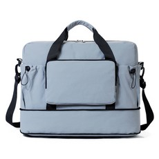 Overcode 多口袋可擴展大容量健身旅行運動包 BRP3041, 藍色, 1個